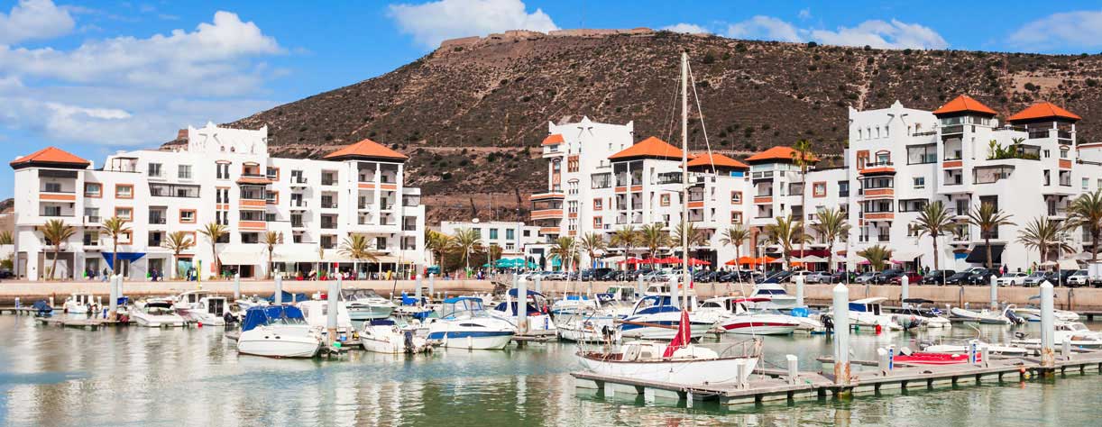 Agadir waterfront, Morrocco
