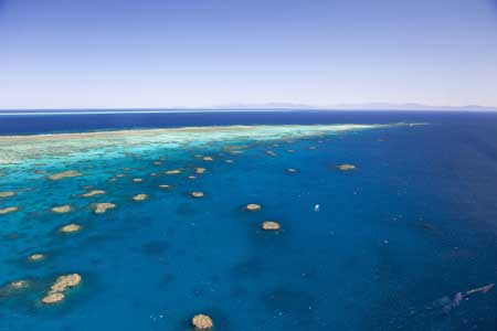 Clear blue sea, Cairns, Australia