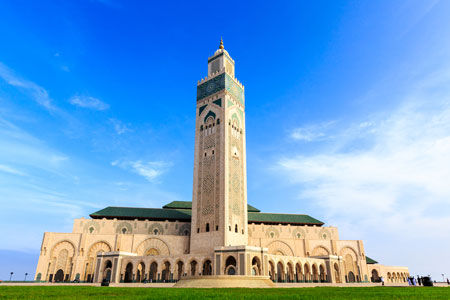 Casablanca Hassan Mosque, Morocco