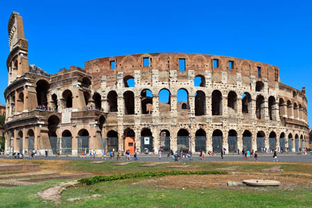 Famous Collosseum in Rome