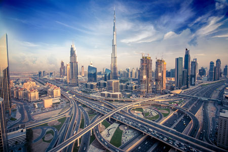 City of Dubai. United Arab of Emirates