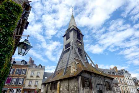 Bell tower of the Saint Catherine Church of Honfleur