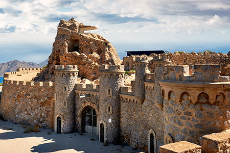 Castillo Castle in Cartagena, Spain