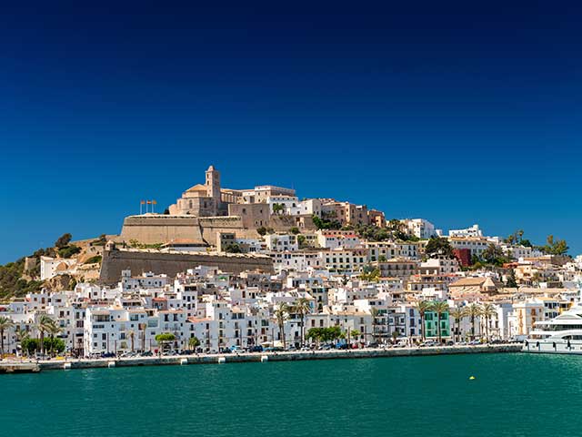 Ibiza skyline, Spain