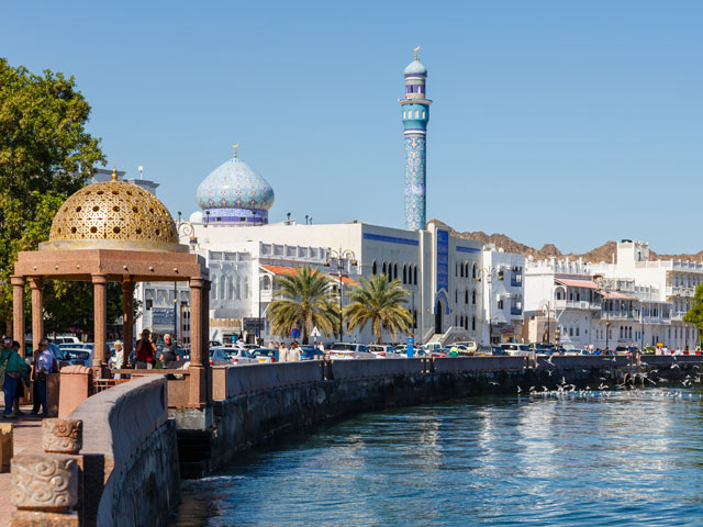 View of Muscat front, Oman