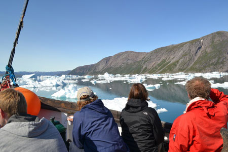 Qorog Ice Fjord tour in Narsarsuaq, Greenland