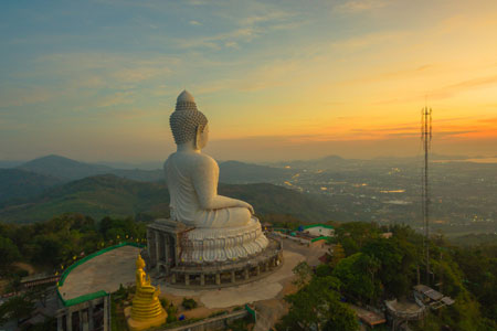 Big Buddha statue in Thailand