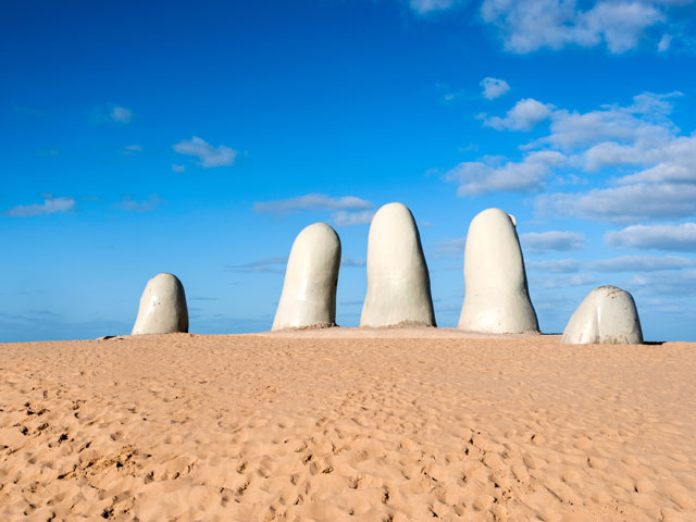 Hand of Punta del Este, Uruguay