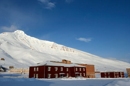 Pyramiden soviet abandonded town, Svalbard