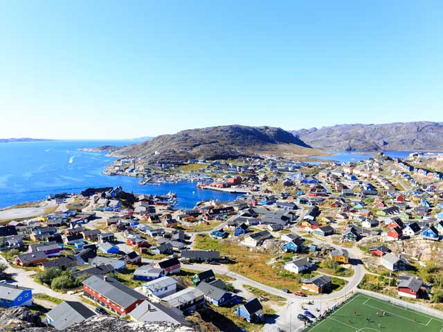 Qaqortoq town, Greenland