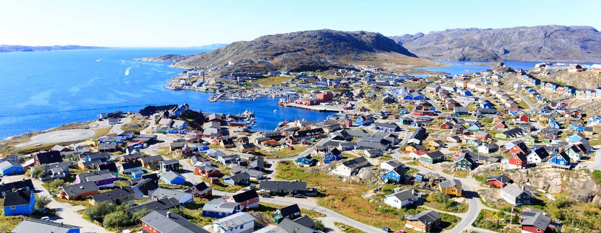 Qaqortoq town, Greenland