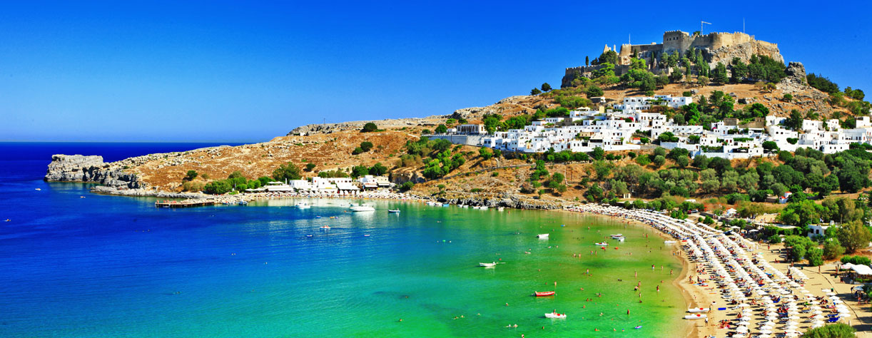 Rhodes harbour town - Greece