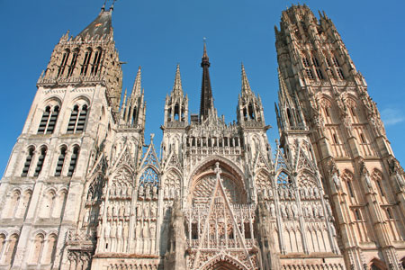 Catherdral Notre Dame de Rouen, France