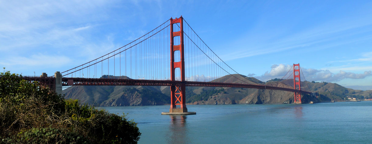 San Fransico Golden Gate bridge California USA