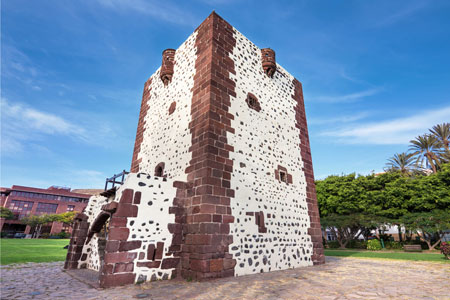 Ancient Fort Torre del Conde in San Sebastian