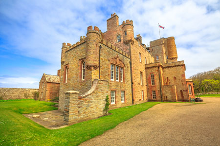 Castle of Met near Thurso, Scotland