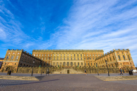 Royal Palace in Gamla Stan, Sweden