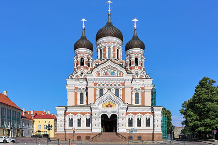 Alexander Nevsky Catherdral in the Tallinn Old Town