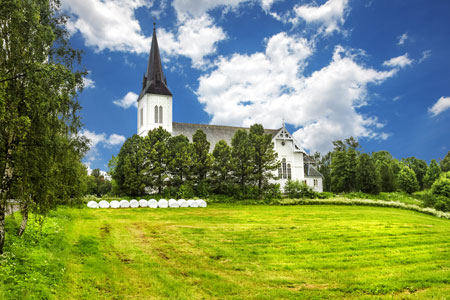 Church in Sortland, Norway