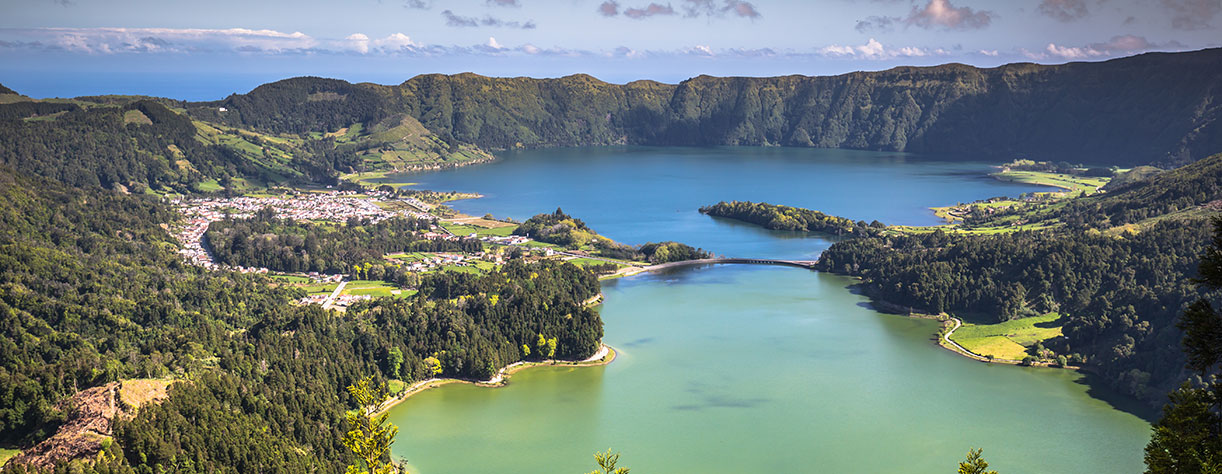 Sete Cidades on Azores Island Sete Cidades on Azores Island