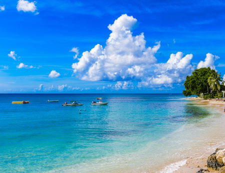 Coast of the Caribbean Sea, Bridgetown, Barbados