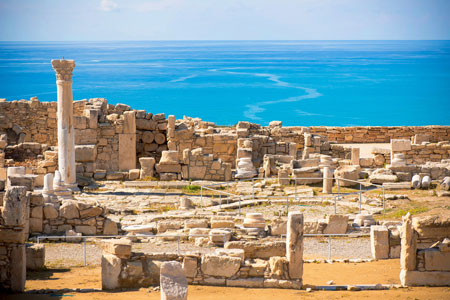 Ruins of-ancient Kourion, Limassol, Cyprus