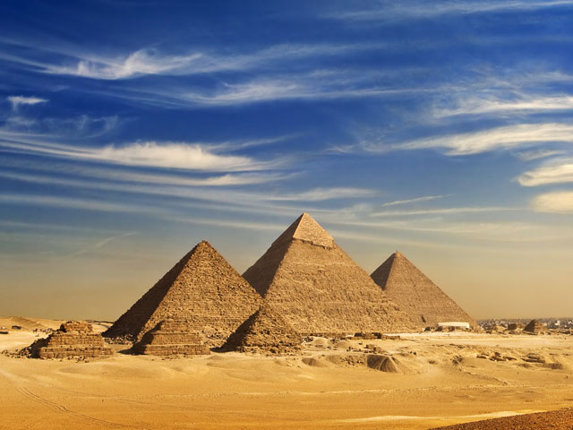 Pyramids of Giza Cairo