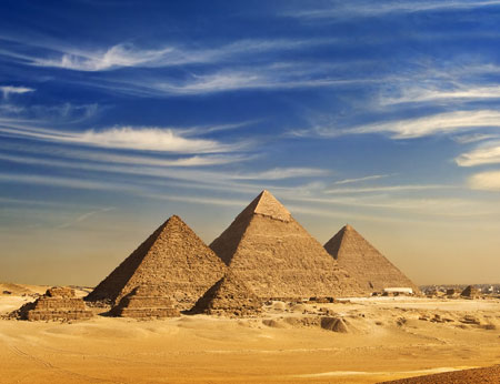 Pyramids of Giza Cairo