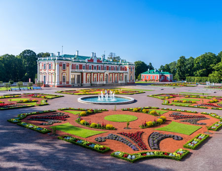 Kadriorg Palace in Tallinn Estonia