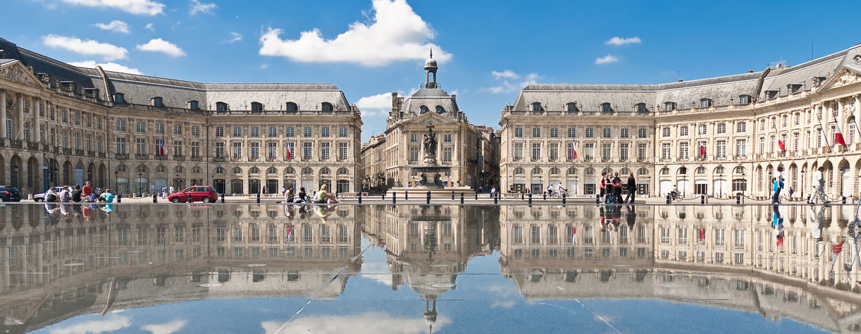 Palais de la Bourse located at Bordeaux France