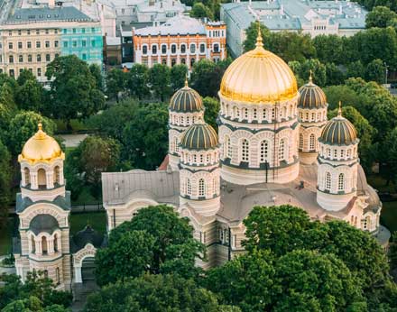 Navity of Christ Catherdral in Latvia