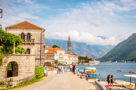 Town of Perast Kotor bay