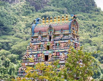 Hindu Temple in The Seychelles
