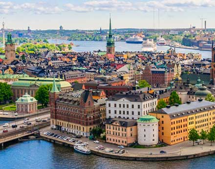 Panorama of Stockholm, Sweden