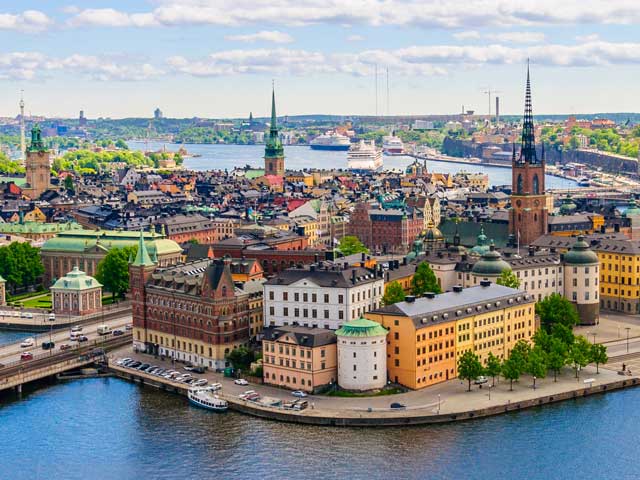 Panorama of Stockholm, Sweden