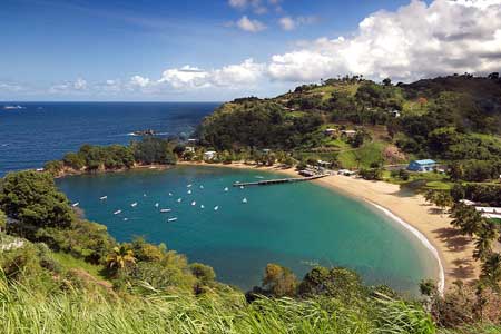 Beach on Trinidad & Tobago