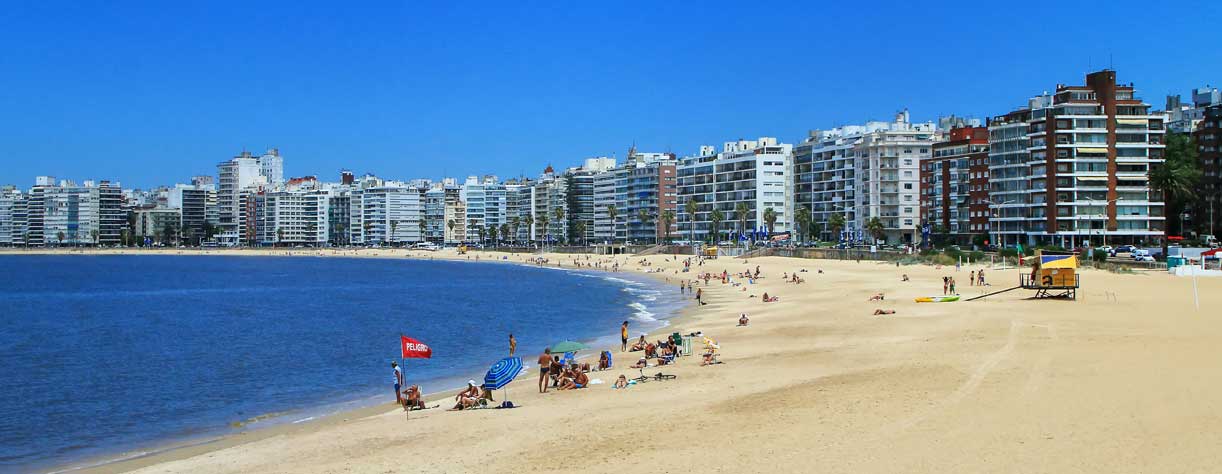 Pocitos Beach, Montevideo, Uruguay