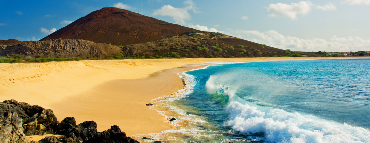 Long Beach on Ascension Island