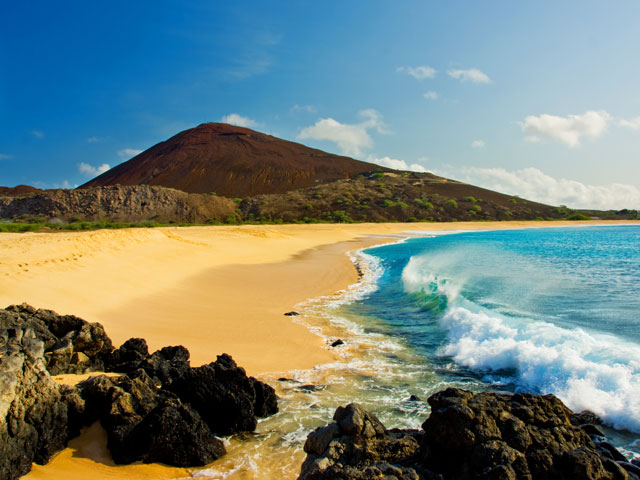 Long Beach on Ascension Island