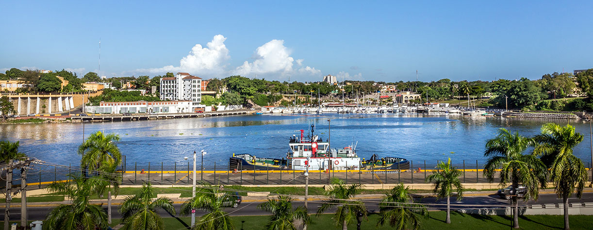 Santo Domingo harbour, Dominican Republic