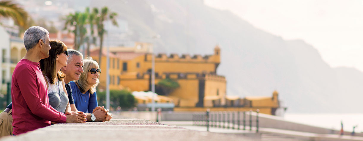 Friends in Funchal, Maderia. Spain