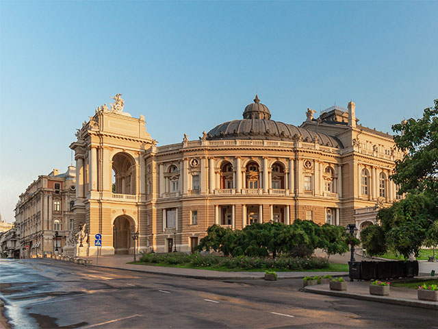 Theater of Opera and Ballet in Odessa, Ukraine