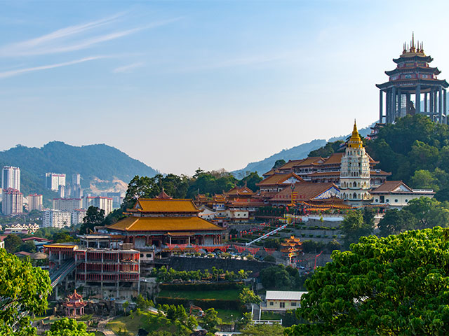 Kek Lok Si Temple at Georgetown Penang, Malaysia