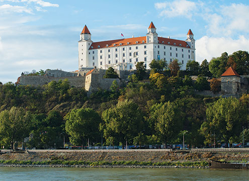 Bratislava Castle, Slovakia Cultural Cities of the Upper Danube
