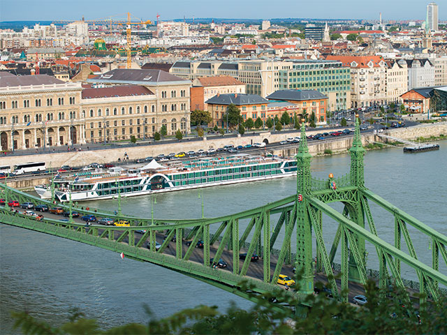 Brabant docked in Budapest, Hungary Brabant docked in Budapest, Hungary