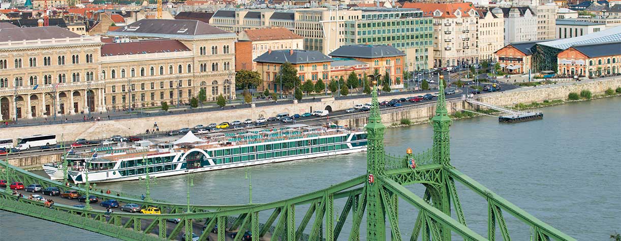 Brabant docked in Budapest, Hungary Brabant docked in Budapest, Hungary
