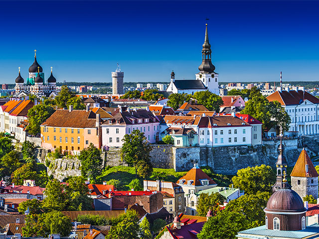 View of Tallinn, Estonia