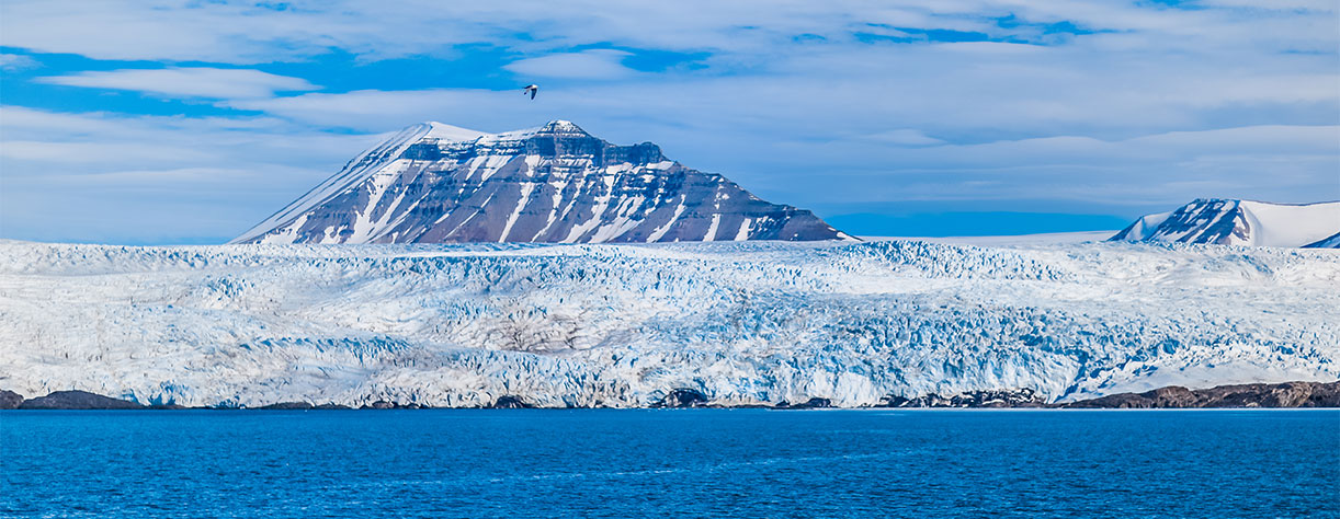 Cruise by Nordenskiöldbreen , Norway