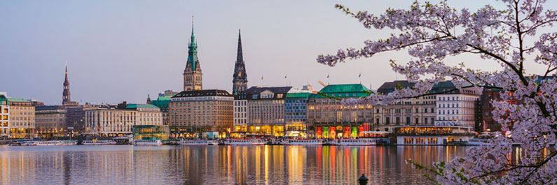 Lake Alster, Hamburg