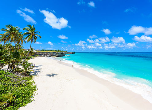Paradise beach in Bridgetown, Barbados Discovering the Caribbean & the Adriatic
